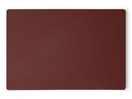 Deska polietylenowa HDPE do krojenia wędlin, HACCP, brązowa, wym. 600x400 mm, HENDI 825648
