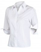 Bluzka damska Soft z rękawem 3/4, rozmiar 36, biała, KEGEL-BŁAŻUSIAK 3364-141-1080