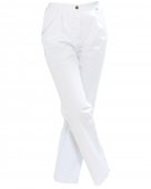 Spodnie damskie HACCP, poliestrowo-bawełniane, rozm. 46, białe, KEGEL-BŁAŻUSIAK 5083-231-1080