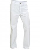 Spodnie męskie HACCP, poliestrowo-bawełniane, rozm. 25, białe, KEGEL-BŁAŻUSIAK 5084-020-1080
