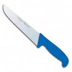 Nóż masarski Polkars nr 33, dł. 21 cm prosty niebieski
