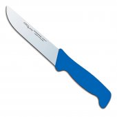 Nóż masarski Polkars nr 04, dł. 15 cm prosty niebieski