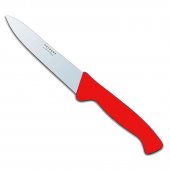 Nóż kuchenny Polkars nr 40, dł. 12,5 cm czerwony