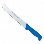 Nóż masarski Polkars nr 6, dł. 25 cm prosty niebieski