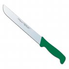 Nóż masarski Polkars nr 6, dł. 25cm prosty zielony