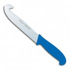 Nóż masarski Polkars nr 68, dł. 18 cm zaostrzony grzbiet niebieski