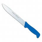 Nóż masarski Polkars nr 69, dł. 23 cm prosty niebieski