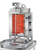 Gyros elektryczny, grill, kebab, opiekacz pionowy do 15 kg, 3,9/ 4,5 kW, nierdzewny, POTIS E1