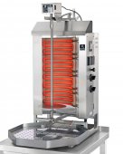 Gyros elektryczny, grill, kebab, opiekacz pionowy do 30 kg, 5,2/ 6,0 kW, nierdzewny, POTIS E2