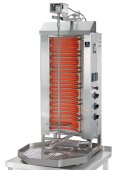 Gyros elektryczny, grill, kebab, opiekacz pionowy do 50 kg, 7,8/ 9,0 kW, nierdzewny, POTIS E3