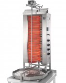 Gyros elektryczny, grill, kebab, opiekacz pionowy do 80 kg, 10,5 kW, nierdzewny, POTIS E4