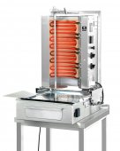 Opiekacz pionowy do 30 kg, do kebaba i gyrosa, grill elektryczny, 5,2/ 6 kW, nierdzewny, POTIS F E2