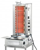 Opiekacz pionowy do 50 kg, do kebaba i gyrosa, grill elektryczny, 7,8/ 9 kW, nierdzewny, POTIS F E3