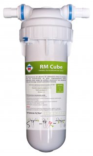 System filtracyjny do kostkarek, filtr czterostopniowy, RM CUBE