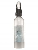 Syfon barowy idealnie nadaje się do przygotowania świeżej musującej wody. Butelka wykonana z poddającego się recyklingowi tworzywa sztucznego PET.