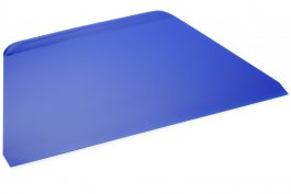Skrobka polipropylenowa, strychówka, elastyczna, 21,6x12,8 cm, niebieska, THERMOHAUSER 3001237053
