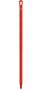 Ultrahigieniczny styl z włókna szklanego, kij krótki, długość 1000 mm, czerwony, VIKAN 29684