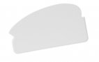 Skrobaczka ręczna, elastyczna, polipropylenowa, dł. 165 mm, wykrywalna, biała, VIKAN 40525