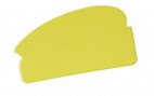 Skrobaczka ręczna, elastyczna, polipropylenowa, dł. 165 mm, wykrywalna, żółta, VIKAN 40526