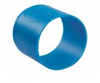 Pierścienie silikonowe do wtórnego kodowania kolorów, 5 sztuk, niebieskie, 40 mm, VIKAN 98023