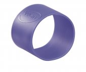 Pierścienie silikonowe do wtórnego kodowania kolorów, 5 sztuk, fioletowe, 40 mm, VIKAN 98028