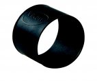 Pierścienie silikonowe do wtórnego kodowania kolorów, 5 sztuk, czarne, 40 mm, VIKAN 98029