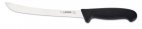 Nóż masarski do filetowania ryb, ostrze zakrzywione, elastyczny, 18 cm, czarny, GIESSER 2275 18