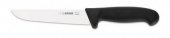 Nóż masarski, forma wąska, ostrze proste, mocny, nierdzewny, 18 cm, czarny, GIESSER 4025 18
