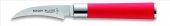 Nóż do obierania seria RED SPIRIT, zakrzywione ostrze, 7cm, nierdzewny, czerwony, DICK 8174607