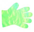 Rękawice jednorazowe, rękawiczki, foliowe, zielone, opakowanie 100 sztuk