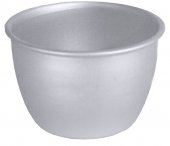 Aluminiowa forma do puddingu, wymiary 6,5x4cm, pojemność 100ml, model 4022/065