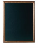 Tablica Menu na ścianę, brązowa, wym. 60x80cm, model 7684/080