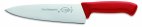 Nóż szefa kuchni PRO-DYNAMIC, nóż kucharski HACCP, długość 21 cm, czerwony, DICK 8544721-03