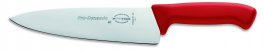 Nóż szefa kuchni PRO-DYNAMIC, nóż kucharski HACCP, długość 21 cm, czerwony, DICK 8544721-03