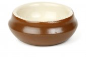 Maselniczka ceramiczna PROVENCE, 20g, wym. 6x2,5cm, pojemność 2cl, brązowa, XANTIA 20222