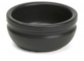 Maselniczka ceramiczna, średnica 6,5cm, wysokość 3cm, czarna, pojemność 6cl, XANTIA 27501-S