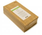 Deska z drewna dębowego do steków, wymiary 32x17 cm, grubość 2,3 cm, EXXENT 61064