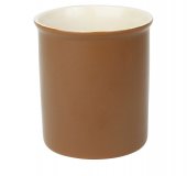 Słoik ceramiczny PROVENCE, średnica 11cm, wysokość 12cm, pojemność 0,8l, brązowy, XANTIA 67561