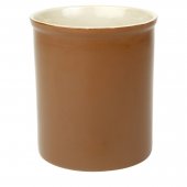 Słoik ceramiczny PROVENCE, średnica 14,5cm, wysokość 16cm, pojemność 1,8l, brązowy, XANTIA 67562
