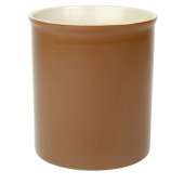Słoik ceramiczny PROVENCE, średnica 16cm, wysokość 17,5cm, pojemność 2,8l, brązowy, XANTIA 67563