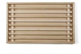 Deska drewniana do krojenia z wyjmowanym wkładem, wymiary 50x30x3,5 cm, EXXENT 78537